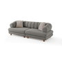 Atelier Del Sofa Sofá Gloria 3 Plazas Gris